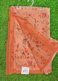 Trendy Beautiful Digital Print Georgette Saree