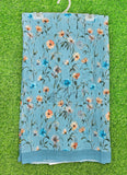 Trendy Beautiful Digital Print Georgette Saree