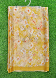 Latest Beautiful Digital Print Crepe Georgette Saree