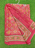 Latest Beautiful Digital Print Crepe Georgette Saree