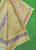 Latest Beautiful Digital Print Crepe Georgette Saree