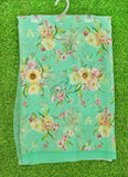 Latest Beautiful Digital Print Floral Georgette Saree