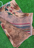 Latest Beautiful Digital Print Georgette Saree