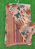 Latest Beautiful Digital Print Georgette Saree