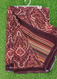 Latest Beautiful Digital Print Georgette Saree