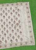 Elegant Digital Print Semi Tussar Saree in Cutwork Borders