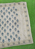 Elegant Digital Print Semi Tussar Saree in Cutwork Borders