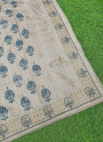 Elegant Digital Print Semi Tussar Saree in Cutwork Borders