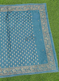 Elegant Digital Print Semi Tussar Saree in Cutwork Borders