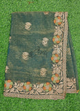 Lovely Designer Crush Saree in Scallop Border