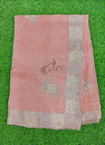 Lovely Designer Crush Saree in Scallop Border