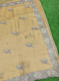 Lovely Designer Crush Saree in Scallop Border