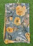 Latest Digital Print Nara Chiffon Saree with Blouse