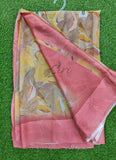Lovely Digital Print Chiffon Saree in Satin Finish Border