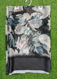 Lovely Digital Print Chiffon Saree in Satin Finish Border