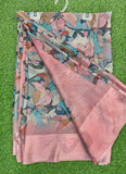 Lovely Digital Print Chiffon Saree in Satin Finish Border