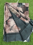 Lovely Digital Print Chiffon Saree in Satin Finish Border