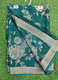 Latest Designer Chiffon Saree in Foil Print