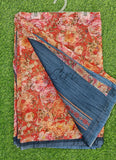 Lovely Digital Print Premium Chiffon Saree