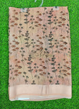 Lovely Digital Print Shimmer Chiffon Saree