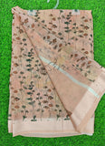 Lovely Digital Print Shimmer Chiffon Saree