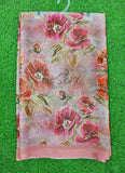 Beautiful Digital Print Chiffon Saree