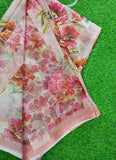 Beautiful Digital Print Chiffon Saree