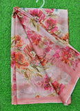 Beautiful Digital Print Chiffon Saree