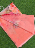 Latest Digital Print Nara Chiffon Saree with Blouse