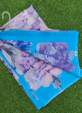 Latest Digital Print Nara Chiffon Saree with Blouse