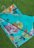 Latest Digital Print Nara Chiffon Saree with Blouse