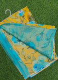 Latest Digital Print Nara Chiffon Saree with Blouse