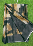 Lovely Digital Print Chiffon Saree in Satin Finish Border