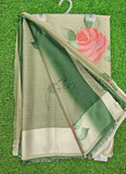 Lovely Digital Print Chiffon Saree in Satin Finish Border