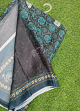 Latest Beautiful Digital Print Satin Silk Saree