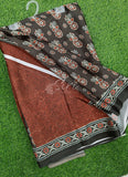 Latest Beautiful Digital Print Satin Silk Saree