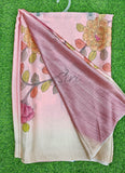 Latest Beautiful Digital Print Satin Crepe Saree