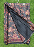 Latest Beautiful Digital Print Satin Crepe Saree