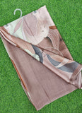 Latest Beautiful Digital Print Satin Crepe Saree