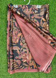 Latest Beautiful Digital Print Satin Crepe Saree
