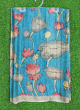 Latest Beautiful Digital Print Satin Crepe Saree