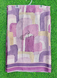 Latest Beautiful Digital Print Satin Crepe Saree