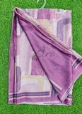 Latest Beautiful Digital Print Satin Crepe Saree