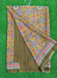 Latest Beautiful Digital Print Satin Crepe Saree