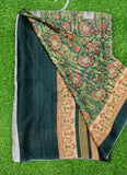 Latest Beautiful Digital Print Satin Crepe Saree