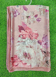 Latest Beautiful Digital Print Satin Crepe Saree