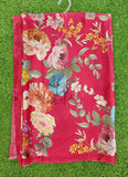 Latest Beautiful Digital Print Satin Crepe Saree