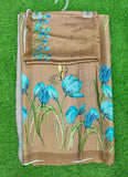 Latest Beautiful Digital Print Satin Crepe Saree