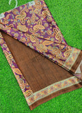 Latest Beautiful Digital Print Satin Crepe Saree