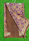 Latest Beautiful Digital Print Satin Crepe Saree